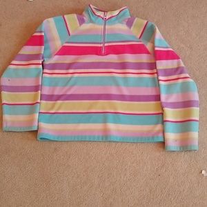 Colorful striped sweater